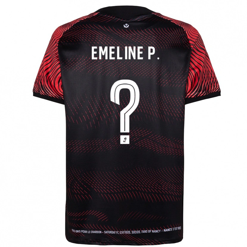 Danxen Damen Emeline Poirel #0 Weiß Rot Heimtrikot Trikot 2025/26 T-Shirt Österreich
