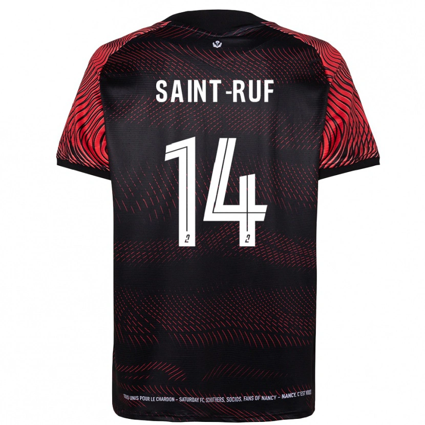 Danxen Damen Nicolas Saint-Ruf #14 Weiß Rot Heimtrikot Trikot 2025/26 T-Shirt Österreich