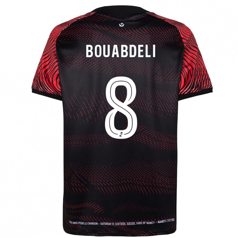 Danxen Damen Walid Bouabdeli #8 Weiß Rot Heimtrikot Trikot 2025/26 T-Shirt Österreich