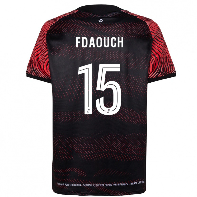 Danxen Damen Zakaria Fdaouch #15 Weiß Rot Heimtrikot Trikot 2025/26 T-Shirt Österreich