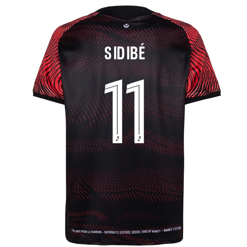 Danxen Damen Oumar Sidibé #11 Weiß Rot Heimtrikot Trikot 2025/26 T-Shirt Österreich