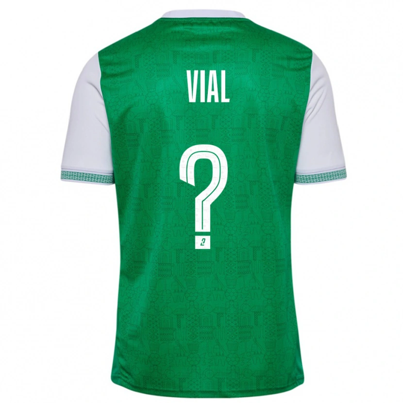Danxen Damen Lorik Vial #0 Grün Weiß Heimtrikot Trikot 2025/26 T-Shirt Österreich