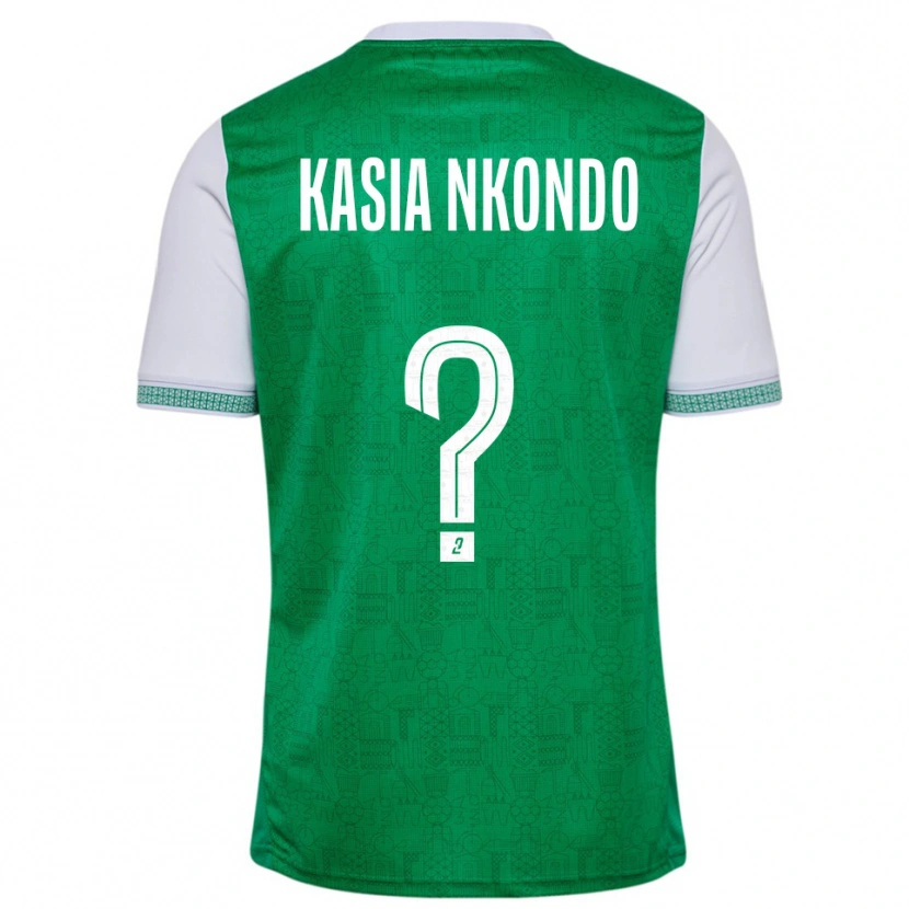 Danxen Damen Nathan Kasia Nkondo #0 Grün Weiß Heimtrikot Trikot 2025/26 T-Shirt Österreich