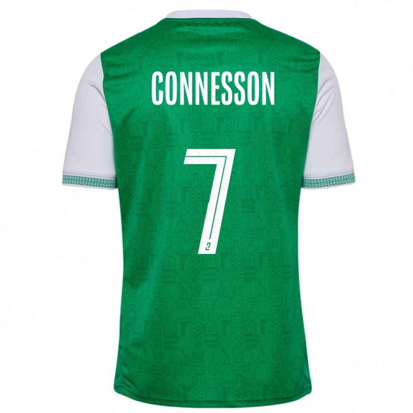 Danxen Damen Adèle Connesson #7 Grün Weiß Heimtrikot Trikot 2025/26 T-Shirt Österreich