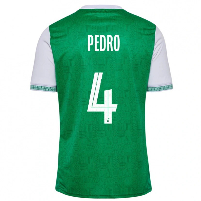 Danxen Damen Kévin Pedro #4 Grün Weiß Heimtrikot Trikot 2025/26 T-Shirt Österreich