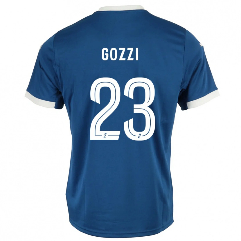 Danxen Damen Paolo Gozzi #23 Blau Weiß Heimtrikot Trikot 2025/26 T-Shirt Österreich