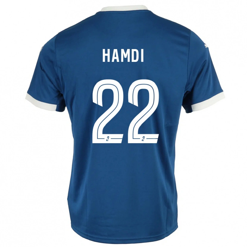 Danxen Damen Mathis Hamdi #22 Blau Weiß Heimtrikot Trikot 2025/26 T-Shirt Österreich