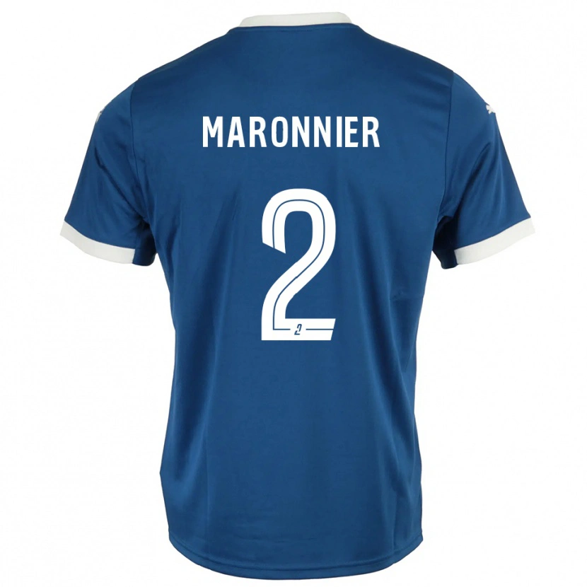 Danxen Damen Lucas Maronnier #2 Blau Weiß Heimtrikot Trikot 2025/26 T-Shirt Österreich