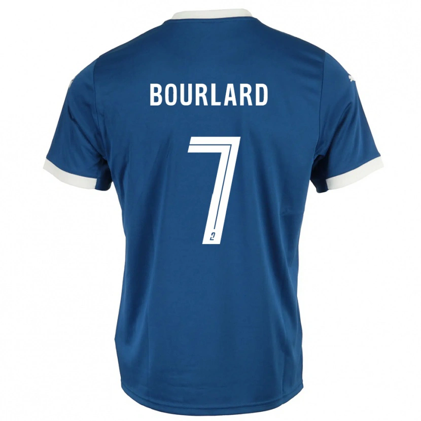 Danxen Damen Liam Bourlard #7 Blau Weiß Heimtrikot Trikot 2025/26 T-Shirt Österreich