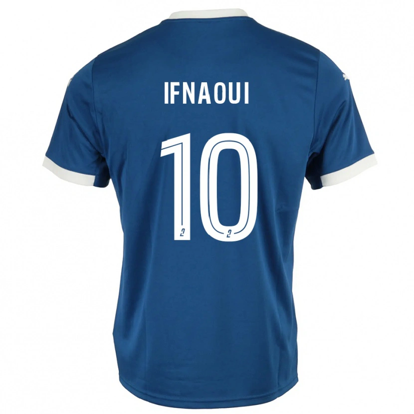 Danxen Damen Merwan Ifnaoui #10 Blau Weiß Heimtrikot Trikot 2025/26 T-Shirt Österreich