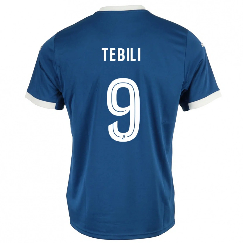 Danxen Damen David Tebili #9 Blau Weiß Heimtrikot Trikot 2025/26 T-Shirt Österreich