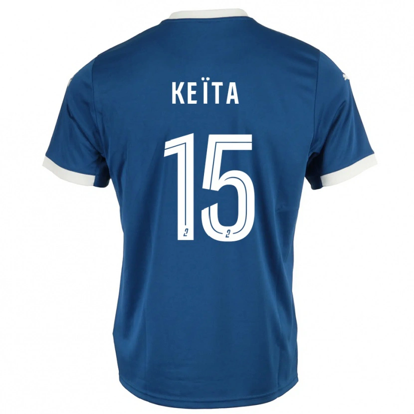 Danxen Damen Modibo Keïta #15 Blau Weiß Heimtrikot Trikot 2025/26 T-Shirt Österreich