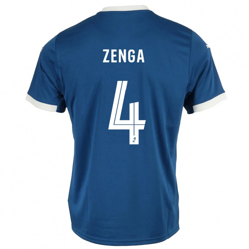 Danxen Damen Preston Zenga #4 Blau Weiß Heimtrikot Trikot 2025/26 T-Shirt Österreich