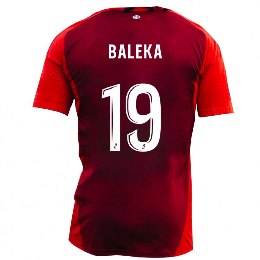 Danxen Damen Randy Baleka #19 Rot Burgund Heimtrikot Trikot 2025/26 T-Shirt Österreich