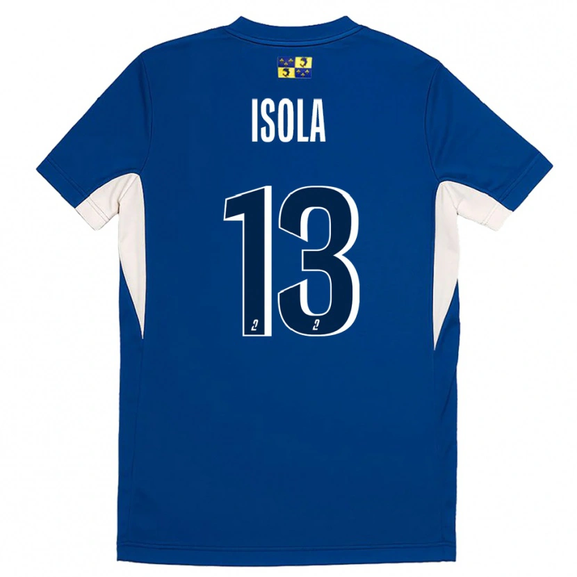 Danxen Damen Baptiste Isola #13 Blau Marine Heimtrikot Trikot 2025/26 T-Shirt Österreich