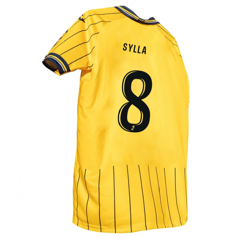 Danxen Damen Khalifa Sylla #8 Gelb Marine Heimtrikot Trikot 2025/26 T-Shirt Österreich