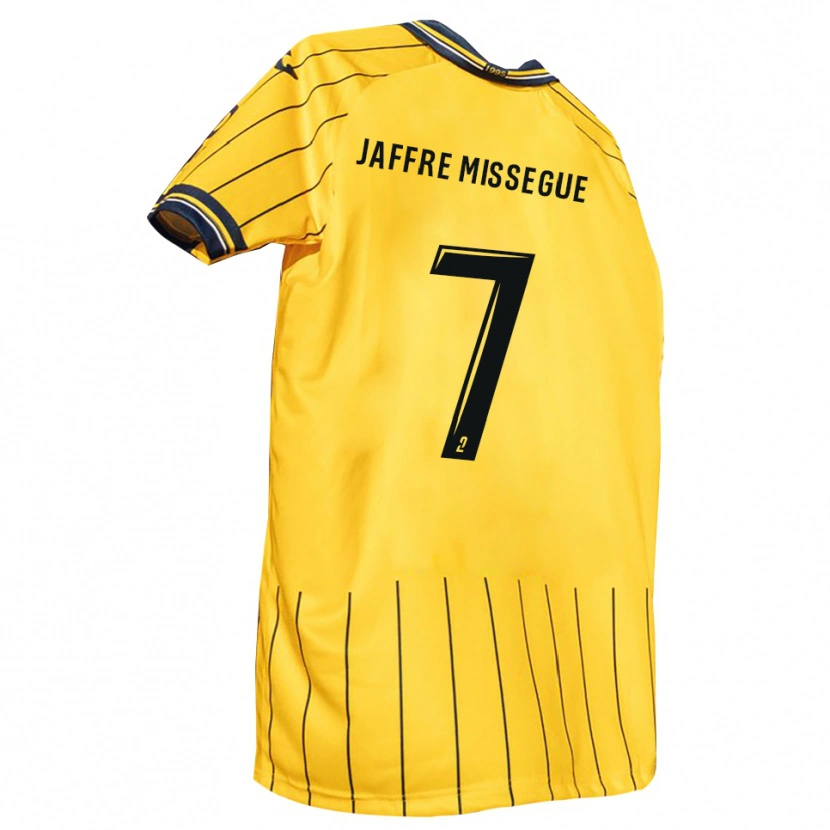 Danxen Damen Lenny Jaffre Missegue #7 Gelb Marine Heimtrikot Trikot 2025/26 T-Shirt Österreich
