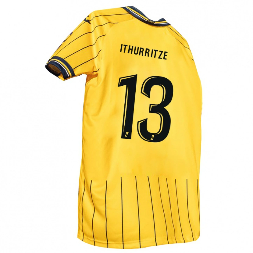 Danxen Damen Noah Ithurritze #13 Gelb Marine Heimtrikot Trikot 2025/26 T-Shirt Österreich