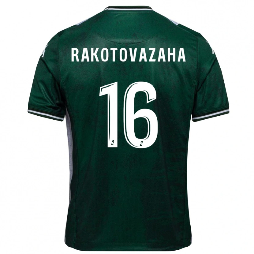 Danxen Damen Allan Rakotovazaha #16 Grün Weiß Heimtrikot Trikot 2025/26 T-Shirt Österreich