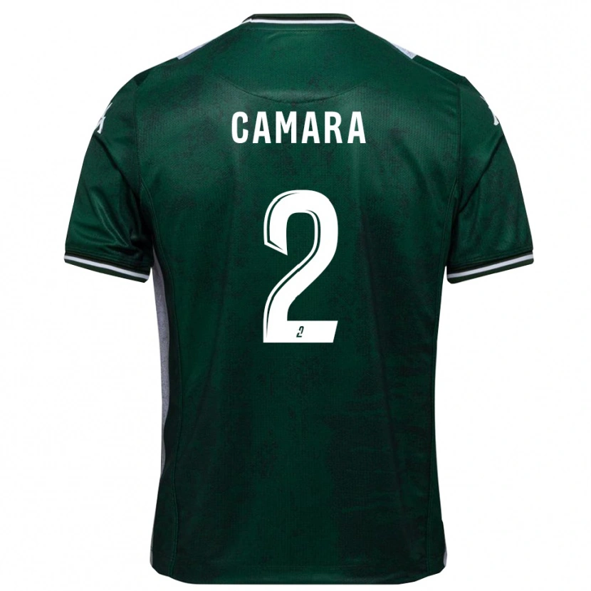 Danxen Damen Diadé Camara #2 Grün Weiß Heimtrikot Trikot 2025/26 T-Shirt Österreich
