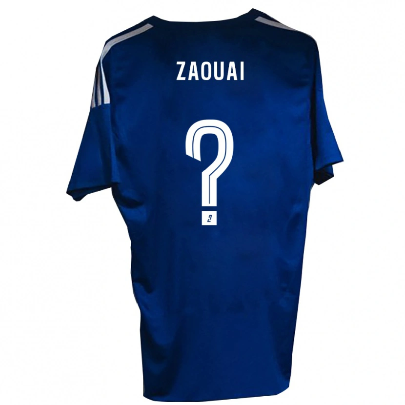 Danxen Damen Alexandre Zaouai #0 Blau Weiß Heimtrikot Trikot 2025/26 T-Shirt Österreich