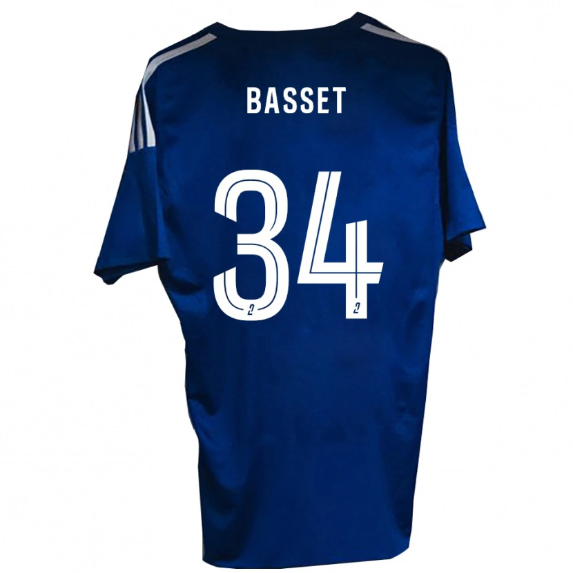 Danxen Damen Donovan Basset #34 Blau Weiß Heimtrikot Trikot 2025/26 T-Shirt Österreich