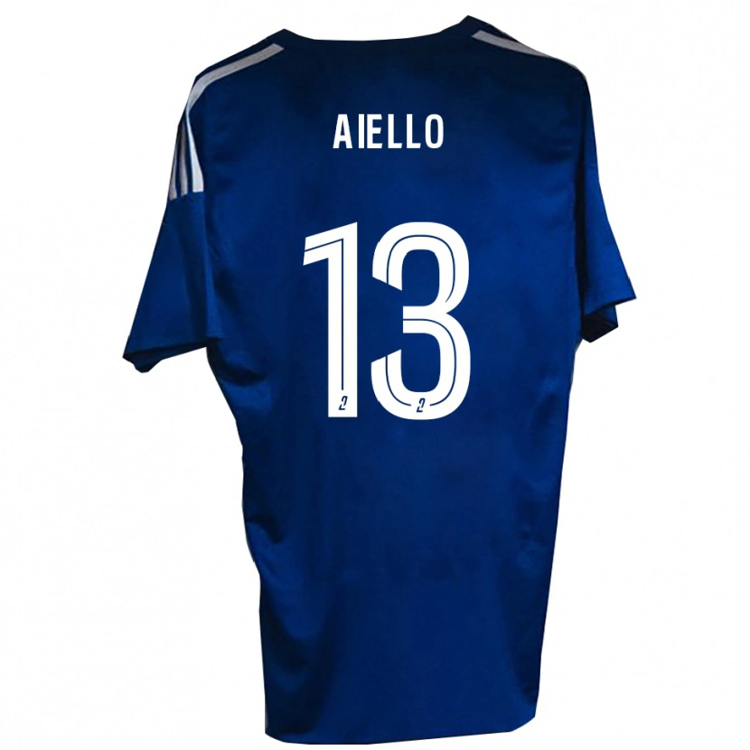 Danxen Damen Nicolas Aiello #13 Blau Weiß Heimtrikot Trikot 2025/26 T-Shirt Österreich