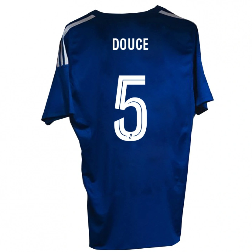 Danxen Damen Nassim Douce #5 Blau Weiß Heimtrikot Trikot 2025/26 T-Shirt Österreich