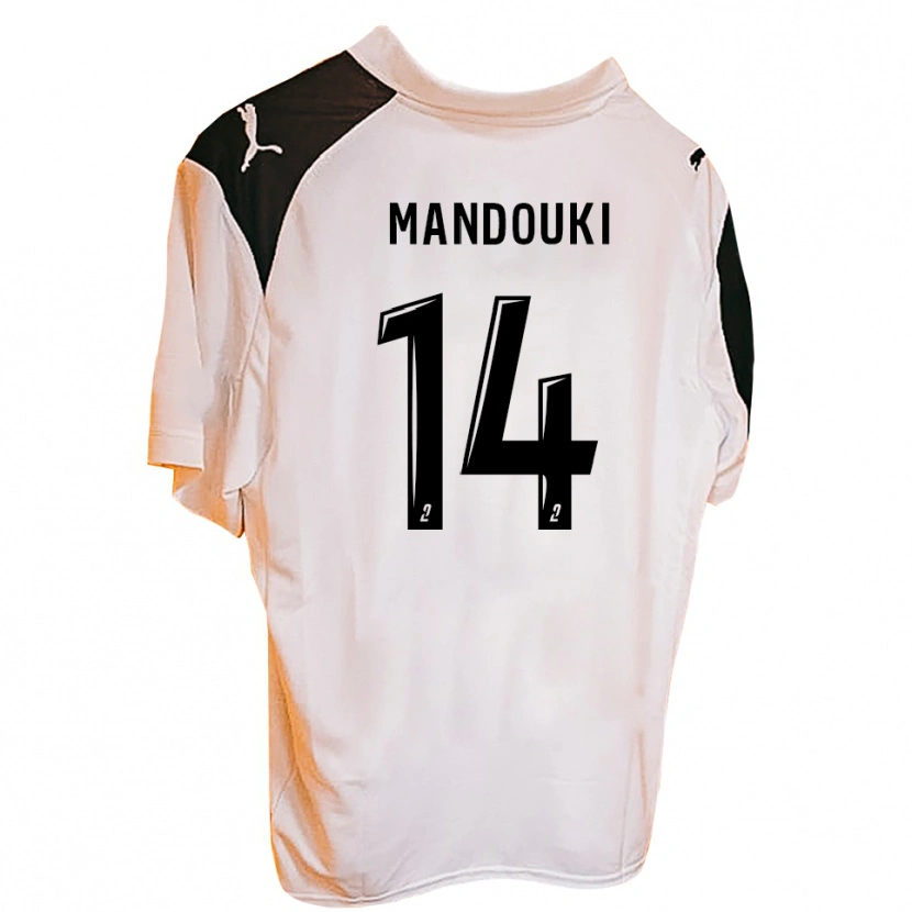 Danxen Damen Cyril Mandouki #14 Orange Schwarz Heimtrikot Trikot 2025/26 T-Shirt Österreich