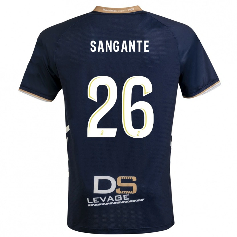 Danxen Damen Opa Sangante #26 Marine Gold Heimtrikot Trikot 2025/26 T-Shirt Österreich