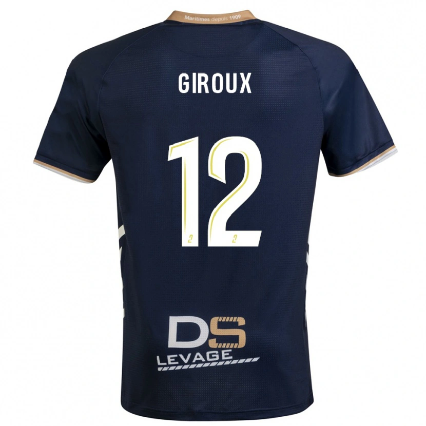 Danxen Damen Tom Giroux #12 Marine Gold Heimtrikot Trikot 2025/26 T-Shirt Österreich