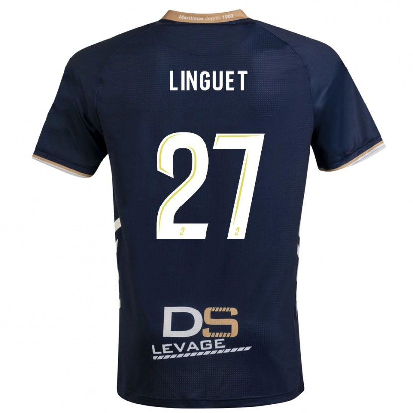 Danxen Damen Allan Linguet #27 Marine Gold Heimtrikot Trikot 2025/26 T-Shirt Österreich