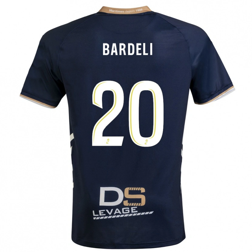 Danxen Damen Enzo Bardeli #20 Marine Gold Heimtrikot Trikot 2025/26 T-Shirt Österreich