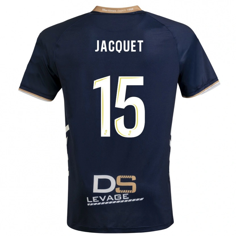 Danxen Damen Nils Jacquet #15 Marine Gold Heimtrikot Trikot 2025/26 T-Shirt Österreich