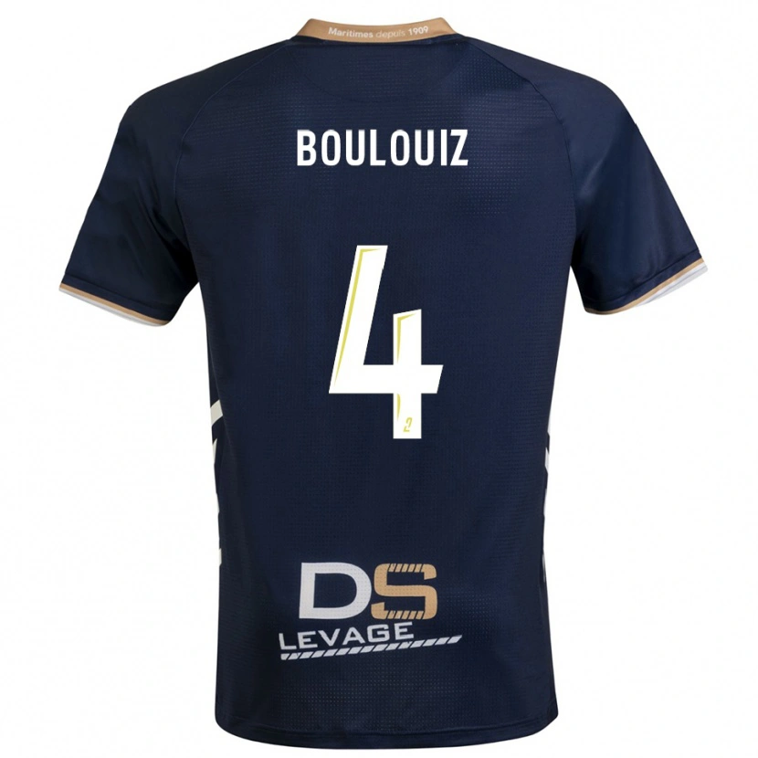 Danxen Damen Salim Boulouiz #4 Marine Gold Heimtrikot Trikot 2025/26 T-Shirt Österreich