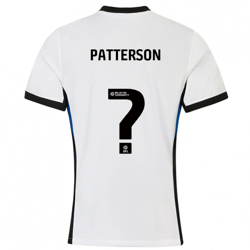 Danxen Damen Rico Patterson #0 Weiß Blau Auswärtstrikot Trikot 2025/26 T-Shirt Österreich