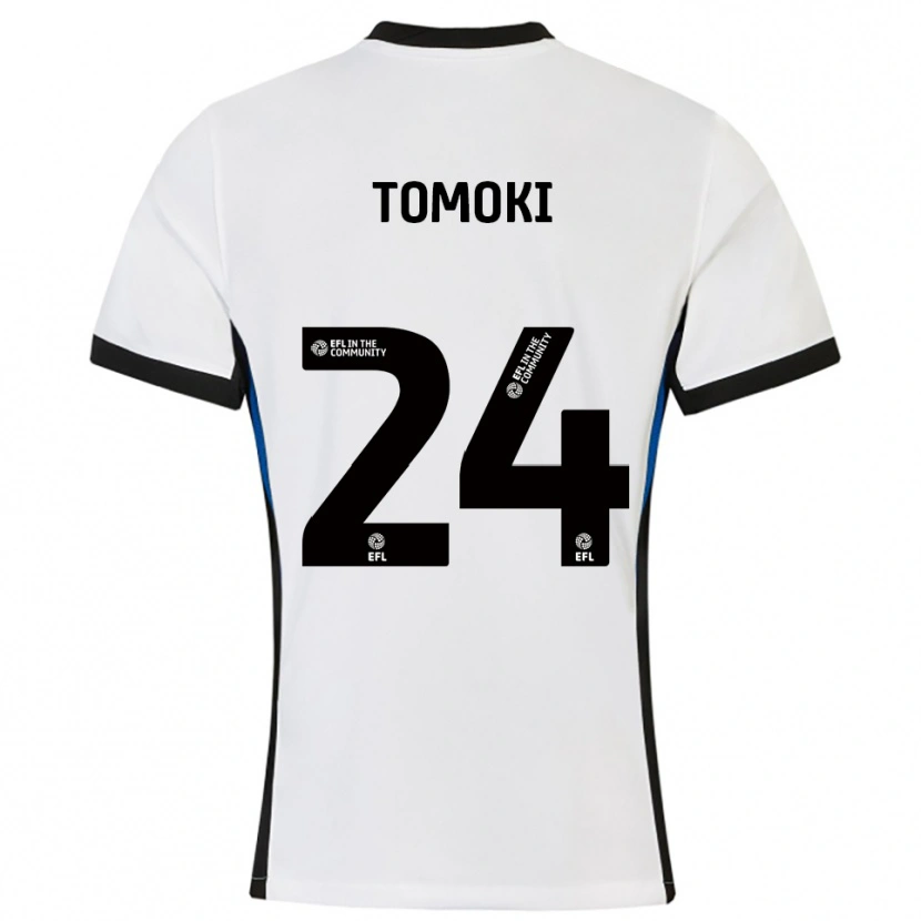 Danxen Damen Tomoki Iwata #24 Weiß Blau Auswärtstrikot Trikot 2025/26 T-Shirt Österreich