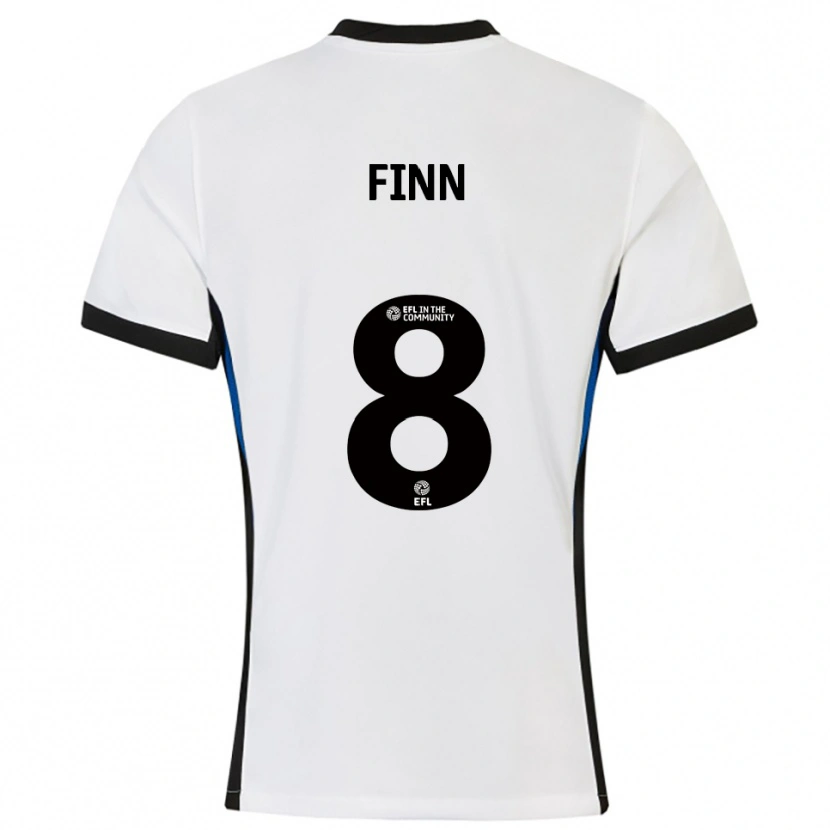 Danxen Damen Jamie Finn #8 Weiß Blau Auswärtstrikot Trikot 2025/26 T-Shirt Österreich