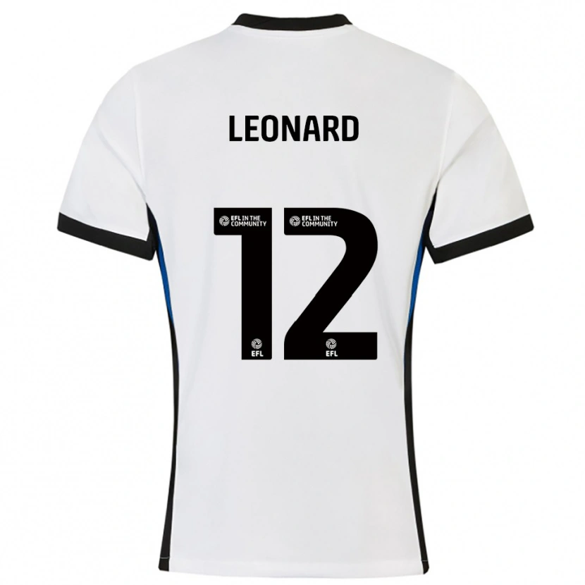 Danxen Damen Marc Leonard #12 Weiß Blau Auswärtstrikot Trikot 2025/26 T-Shirt Österreich