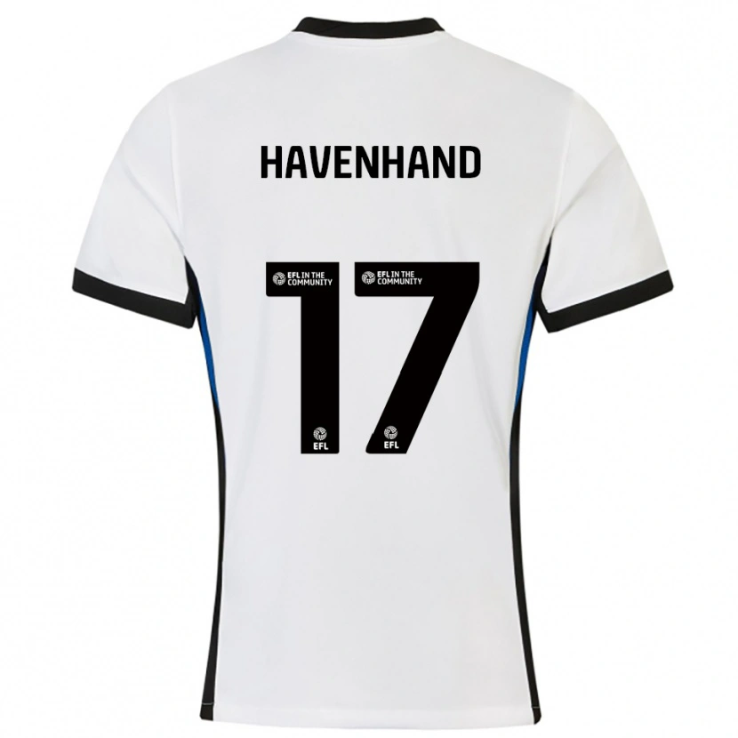 Danxen Damen Kurtis Havenhand #17 Weiß Blau Auswärtstrikot Trikot 2025/26 T-Shirt Österreich