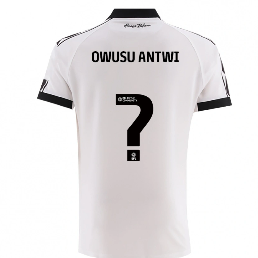 Danxen Damen Filbert Owusu-Antwi #0 Weiß Schwarz Auswärtstrikot Trikot 2025/26 T-Shirt Österreich