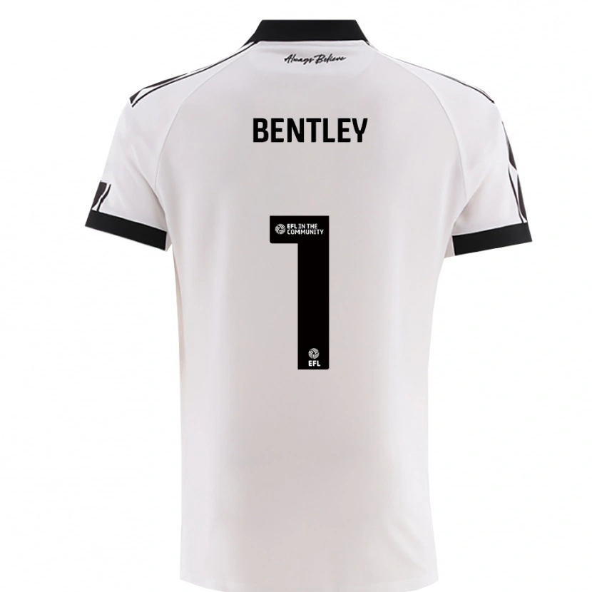 Danxen Damen Fran Bentley #1 Weiß Schwarz Auswärtstrikot Trikot 2025/26 T-Shirt Österreich