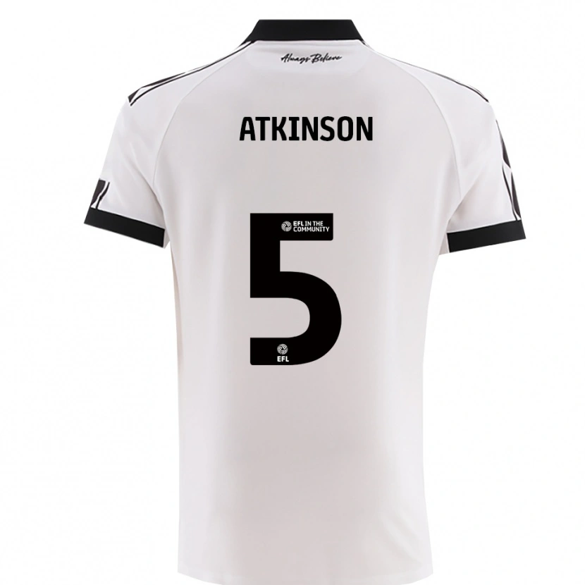 Danxen Damen Rob Atkinson #5 Weiß Schwarz Auswärtstrikot Trikot 2025/26 T-Shirt Österreich