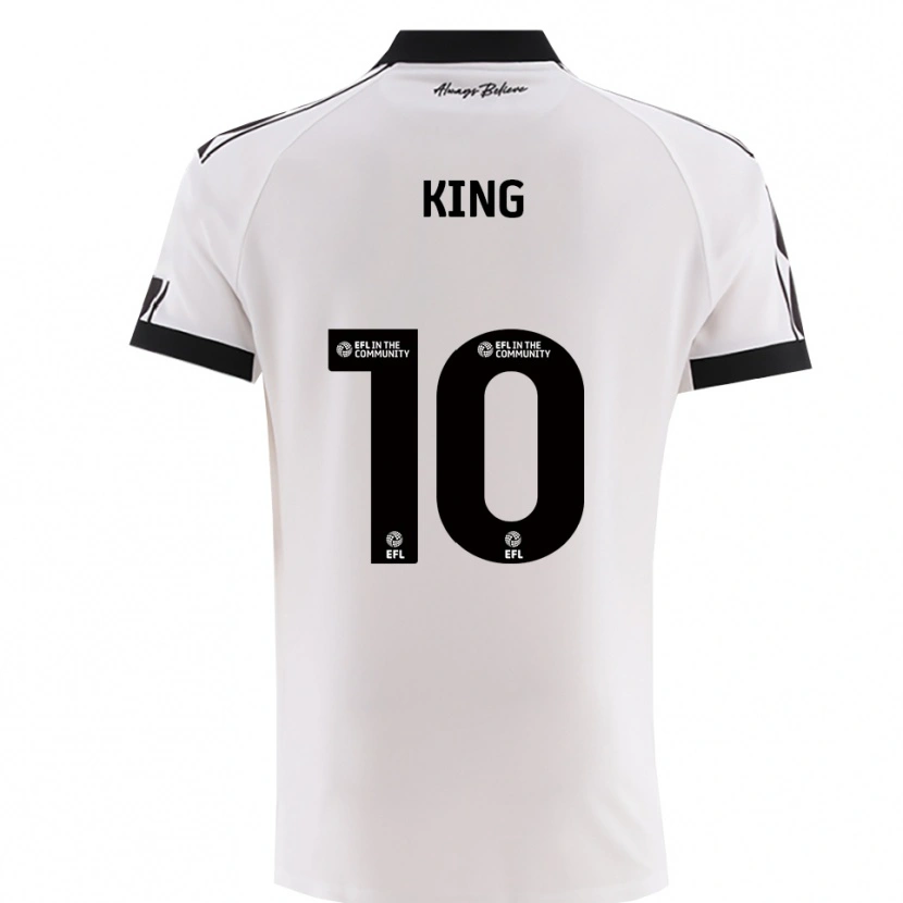Danxen Damen Andy King #10 Weiß Schwarz Auswärtstrikot Trikot 2025/26 T-Shirt Österreich