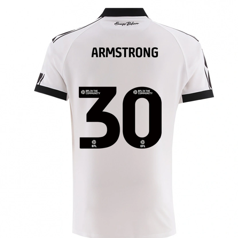 Danxen Damen Sinclair Armstrong #30 Weiß Schwarz Auswärtstrikot Trikot 2025/26 T-Shirt Österreich