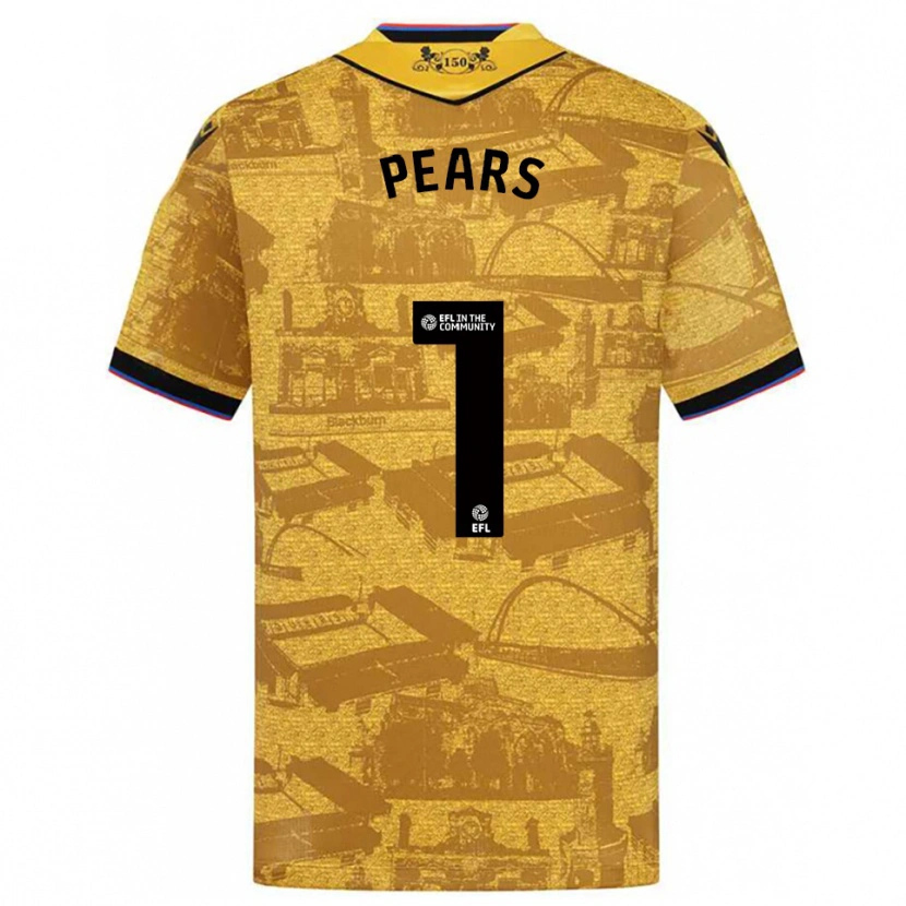 Danxen Damen Aynsley Pears #1 Gold Schwarz Auswärtstrikot Trikot 2025/26 T-Shirt Österreich