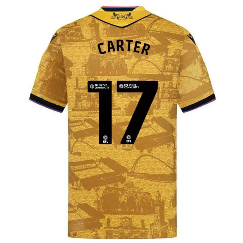 Danxen Damen Hayden Carter #17 Gold Schwarz Auswärtstrikot Trikot 2025/26 T-Shirt Österreich