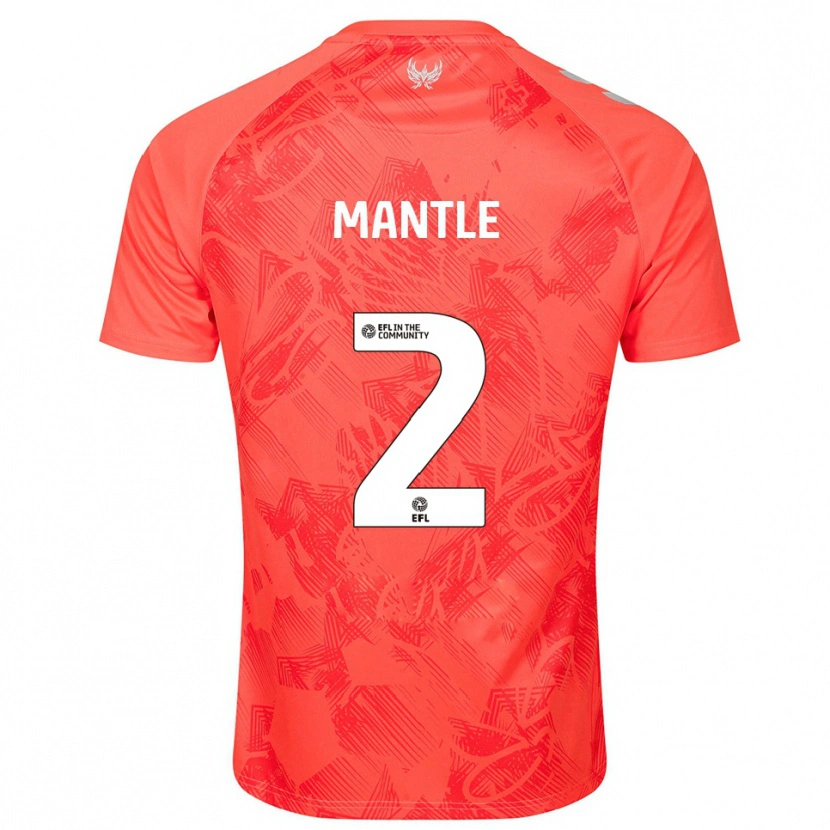 Danxen Damen David Mantle #2 Orange Weiß Auswärtstrikot Trikot 2025/26 T-Shirt Österreich