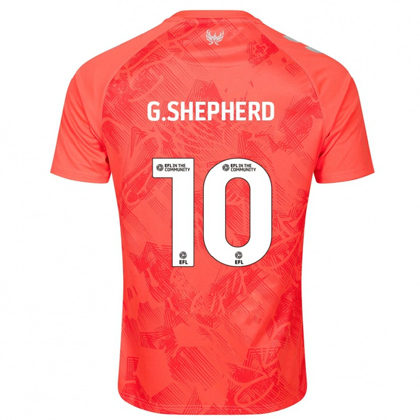 Danxen Damen George Shepherd #10 Orange Weiß Auswärtstrikot Trikot 2025/26 T-Shirt Österreich