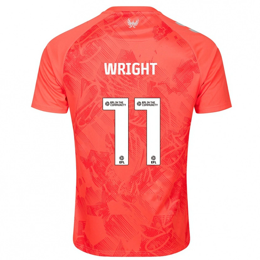 Danxen Damen Haji Wright #11 Orange Weiß Auswärtstrikot Trikot 2025/26 T-Shirt Österreich